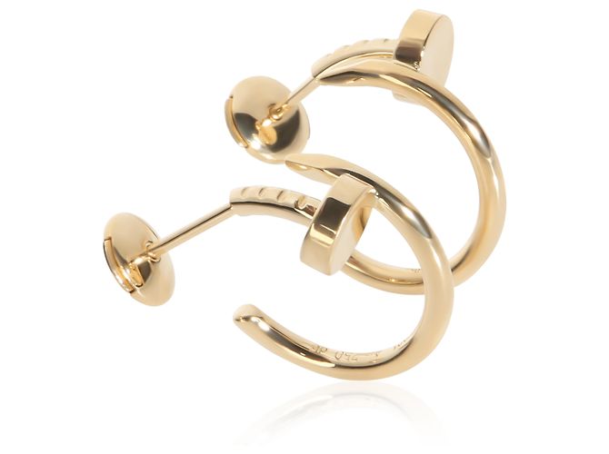 Love Orecchini Cartier Juste un Clou Small Model in oro giallo - vista 4