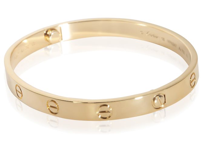 Bracciale Love Cartier in oro giallo - vista 2