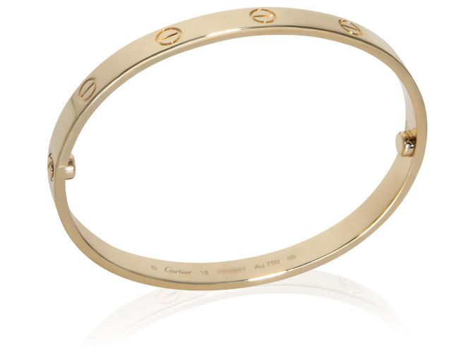 Bracciale Love Cartier in oro giallo - vista 5