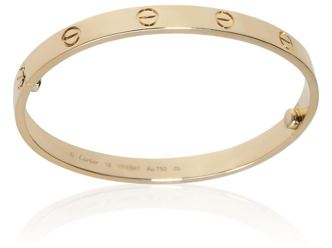 Bracciale Love Cartier in oro giallo - vista 6