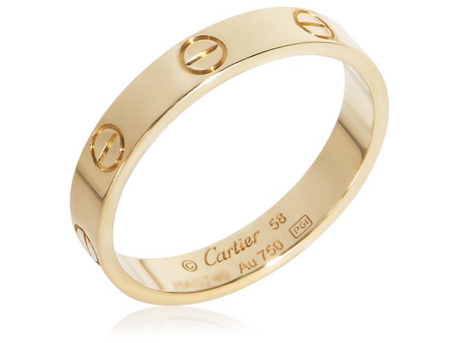 Anello Cartier Love in Oro Giallo, Modello Piccolo - vista 2