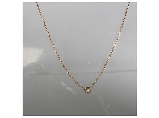 Love Pendente Cartier Mini Modèle D'amour in Oro Giallo e Diamanti - vista 5