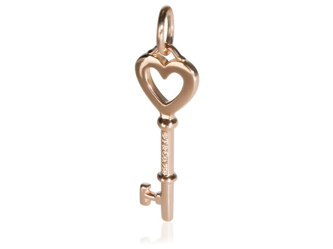 Pendente Chiave Cuore in Oro Rosa Tiffany & Co. - vista 3