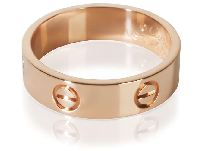 Anello Cartier Love in oro rosa - vista 3