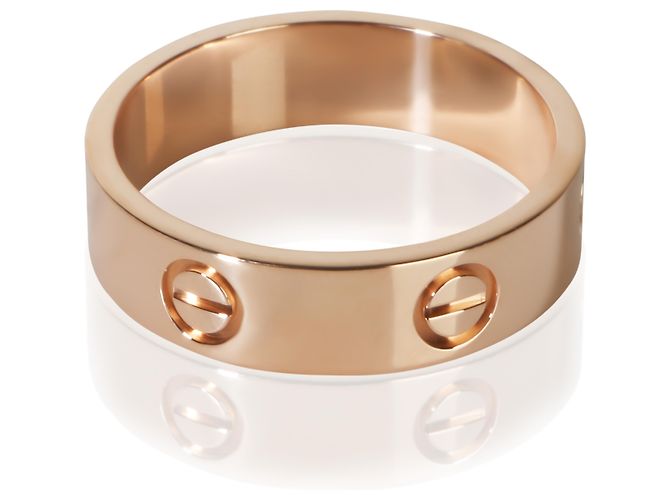 Anello Cartier Love in oro rosa - vista 4