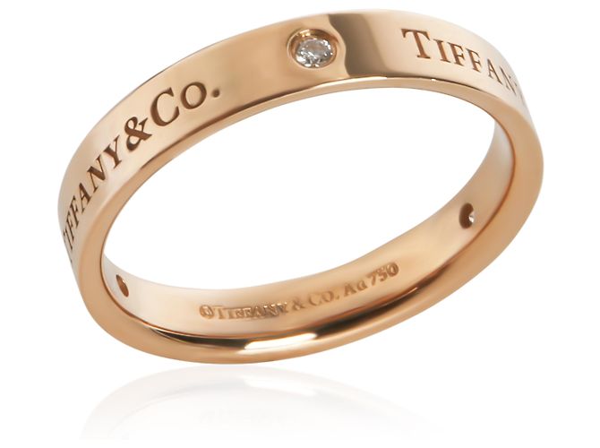 Anello T&Co. Tiffany & Co. in oro rosa e diamanti - vista 2