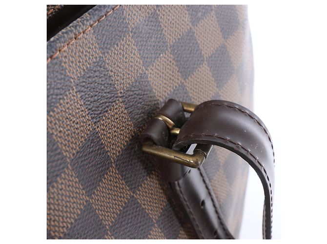 Borsa a tracolla Louis Vuitton Chelsea Damier Ebene Marrone N51119 Rosso - vista 12