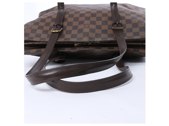Borsa a tracolla Louis Vuitton Chelsea Damier Ebene Marrone N51119 Rosso - vista 6