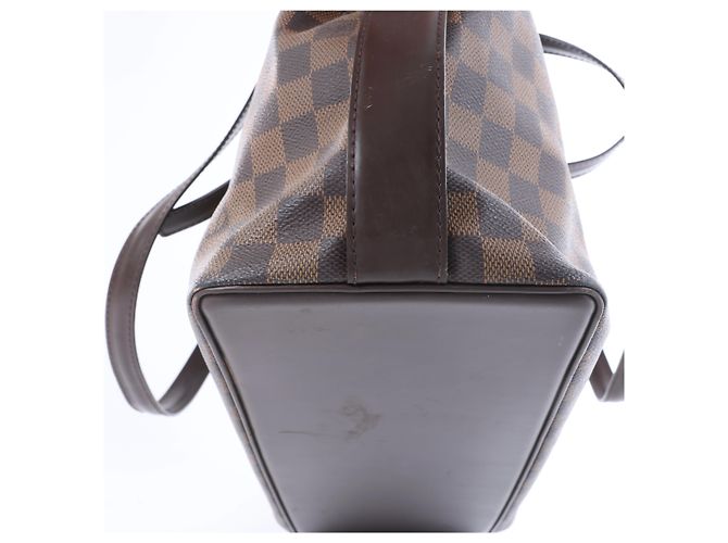Borsa a tracolla Louis Vuitton Chelsea Damier Ebene Marrone N51119 Rosso - vista 9