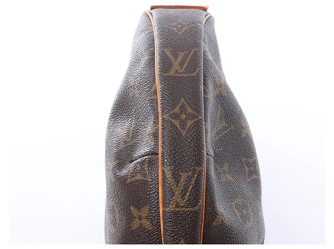 Borsa a tracolla Louis Vuitton Croissant MM Monogram in marrone M51512 Rosso - vista 10