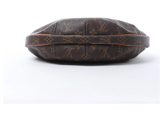 Borsa a tracolla Louis Vuitton Croissant MM Monogram in marrone M51512 Rosso - vista 8
