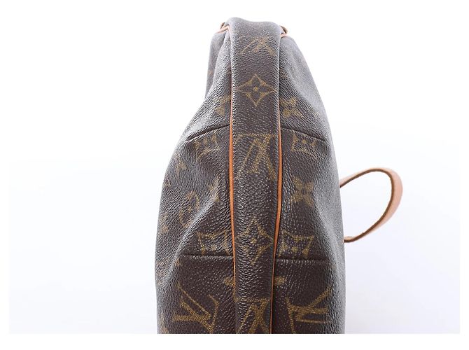 Borsa a tracolla Louis Vuitton Croissant MM Monogram in marrone M51512 Rosso - vista 9
