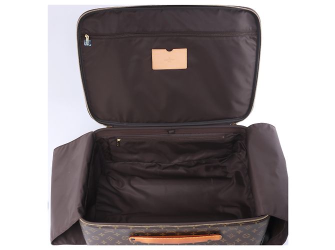 Borsa da viaggio Louis Vuitton Pegase 50 Monogram Canva Marrone M23251 - vista 11