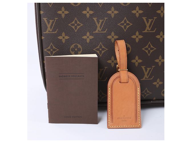 Borsa da viaggio Louis Vuitton Pegase 50 Monogram Canva Marrone M23251 - vista 14