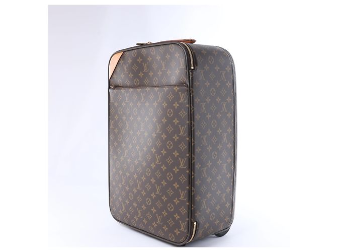 Borsa da viaggio Louis Vuitton Pegase 50 Monogram Canva Marrone M23251 - vista 2