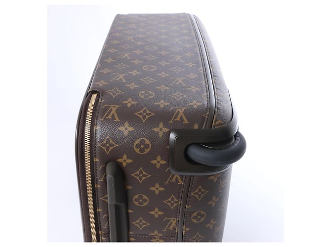 Borsa da viaggio Louis Vuitton Pegase 50 Monogram Canva Marrone M23251 - vista 7