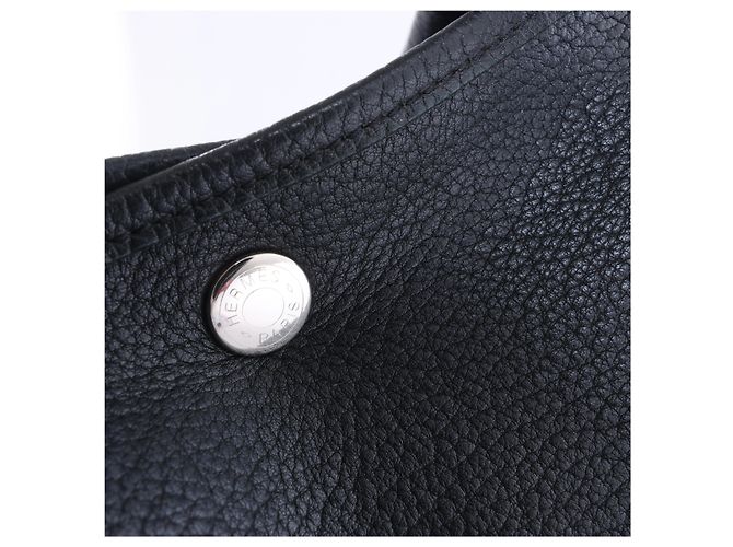Hermès Garden Party 36 PM Borsa a tracolla in pelle Negonda Nero M: 2009 Beige - vista 11