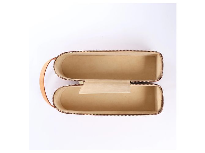 Clutch Porta Vino Louis Vuitton Nomad in Marrone M48110 Beige - vista 11