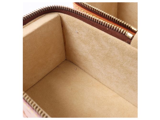 Clutch Porta Vino Louis Vuitton Nomad in Marrone M48110 Beige - vista 12