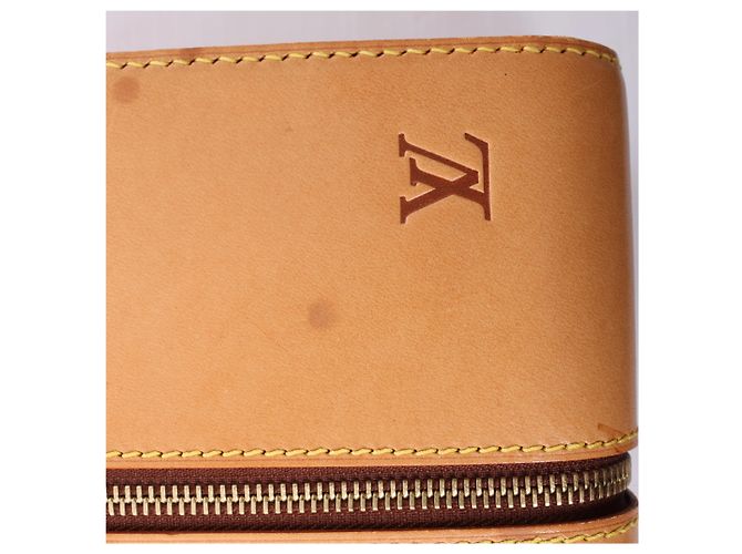 Clutch Porta Vino Louis Vuitton Nomad in Marrone M48110 Beige - vista 13
