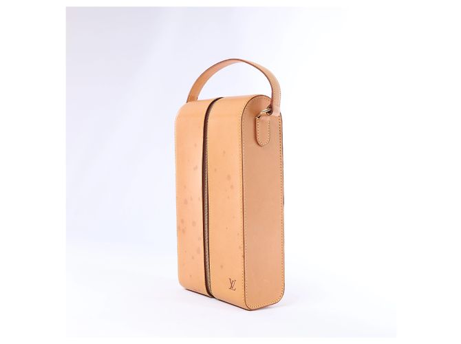 Clutch Porta Vino Louis Vuitton Nomad in Marrone M48110 Beige - vista 2