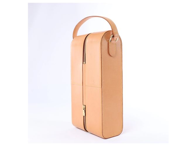 Clutch Porta Vino Louis Vuitton Nomad in Marrone M48110 Beige - vista 4