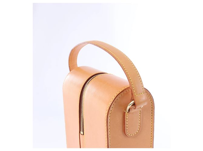 Clutch Porta Vino Louis Vuitton Nomad in Marrone M48110 Beige - vista 5