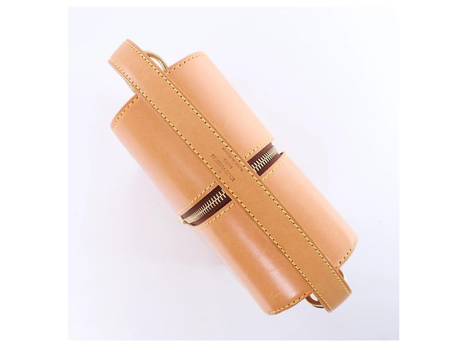 Clutch Porta Vino Louis Vuitton Nomad in Marrone M48110 Beige - vista 6