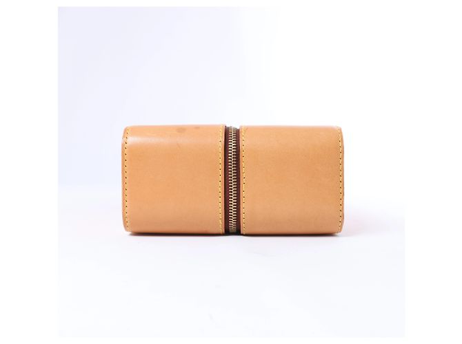 Clutch Porta Vino Louis Vuitton Nomad in Marrone M48110 Beige - vista 7