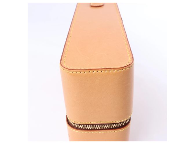 Clutch Porta Vino Louis Vuitton Nomad in Marrone M48110 Beige - vista 8