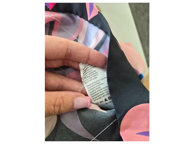 Manoush Kleid mit Tiger- und Herzprint Schwarz Pink Weiß Mehrfarben Golden Lila - Ansicht 5