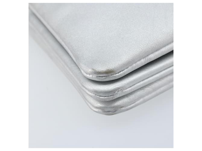Céline CELINE Shoulder Bag Leather Silver - vista 11
