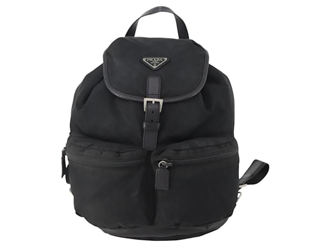 PRADA Rucksack Nylon Black Silver - Ansicht 13
