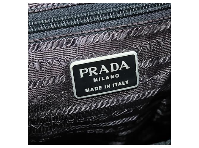 PRADA Rucksack Nylon Black Silver - Ansicht 26