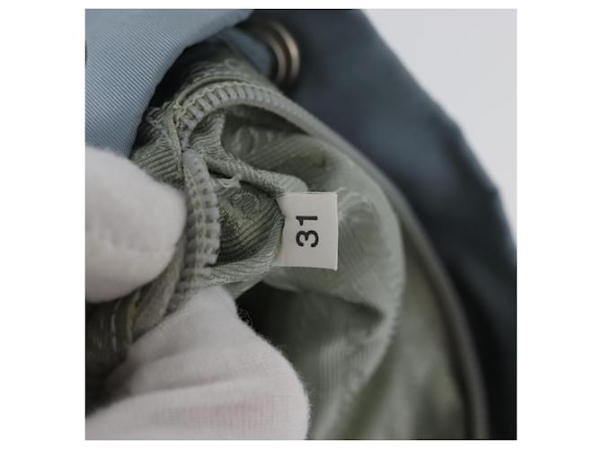 PRADA Rucksack Nylon Hellblau Silber - Ansicht 12