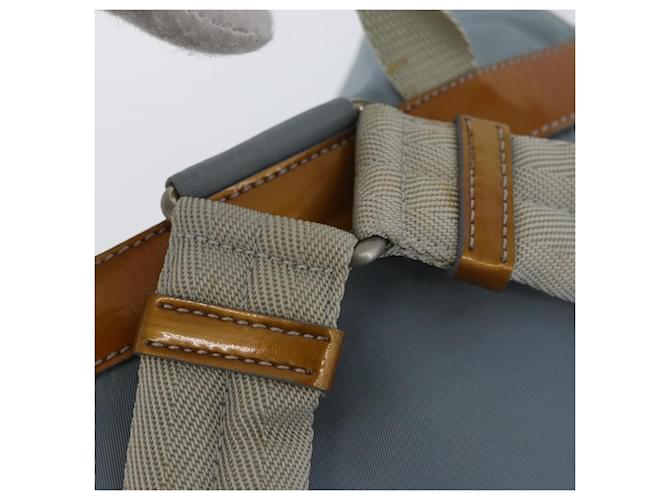 PRADA Rucksack Nylon Hellblau Silber - Ansicht 15