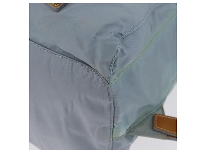 PRADA Rucksack Nylon Hellblau Silber - Ansicht 19
