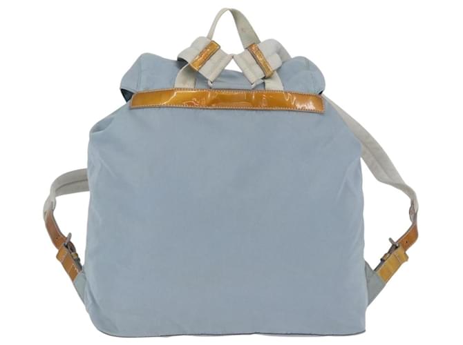 PRADA Rucksack Nylon Hellblau Silber - Ansicht 2