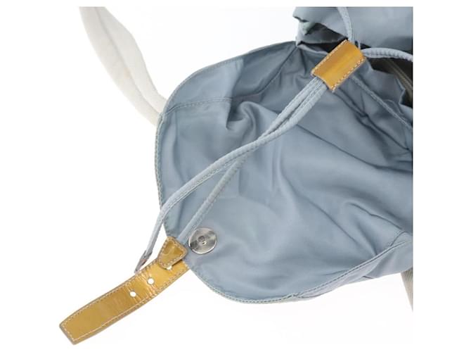 PRADA Rucksack Nylon Hellblau Silber - Ansicht 25