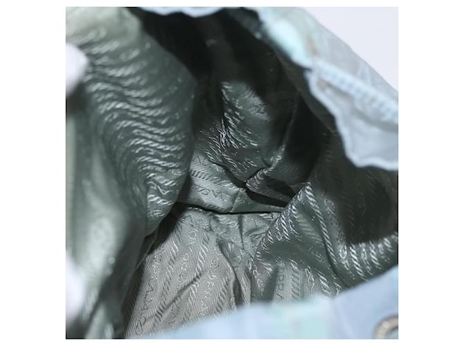 PRADA Rucksack Nylon Hellblau Silber - Ansicht 27