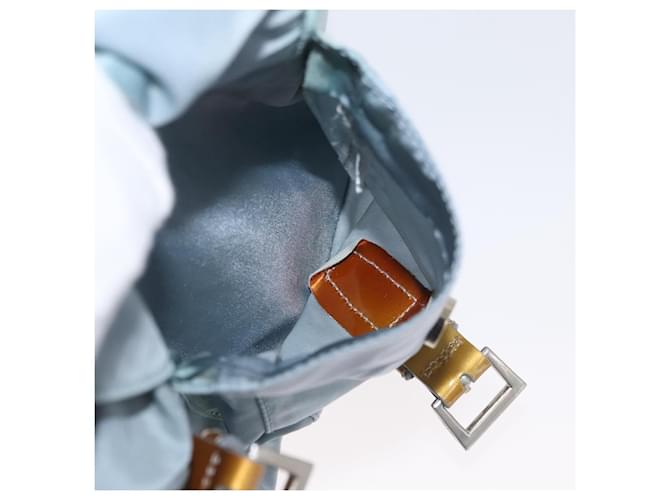 PRADA Rucksack Nylon Hellblau Silber - Ansicht 29