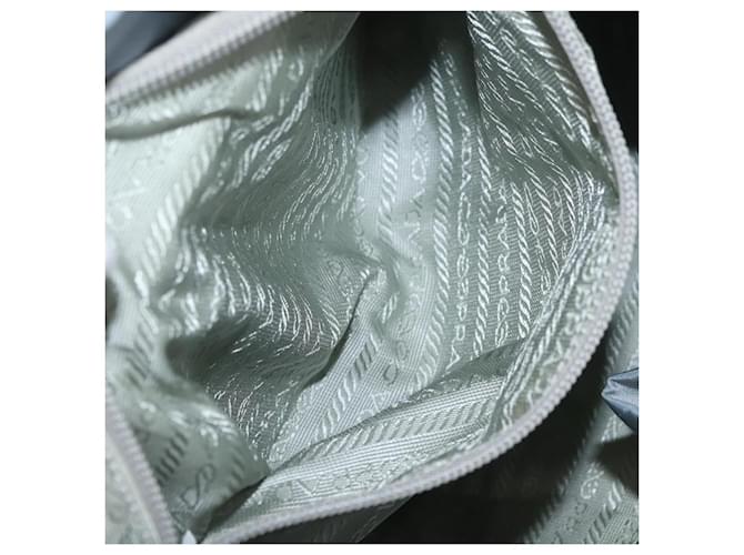 PRADA Rucksack Nylon Hellblau Silber - Ansicht 32
