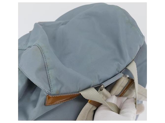 PRADA Rucksack Nylon Hellblau Silber - Ansicht 6
