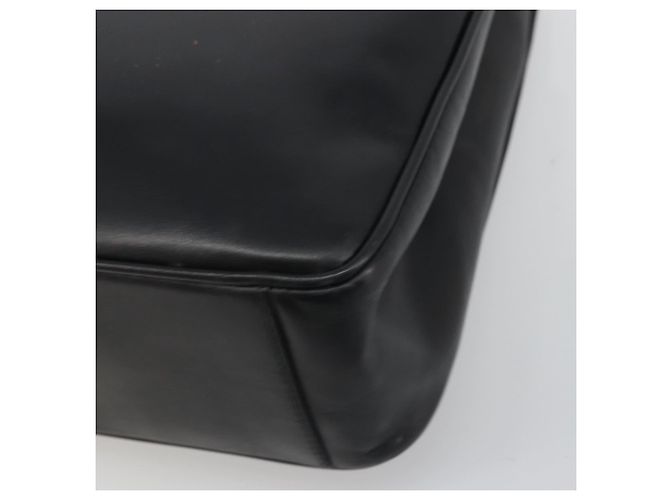 GUCCI Shoulder Bag Leather Black Gold 001 46 1641 - vista 12