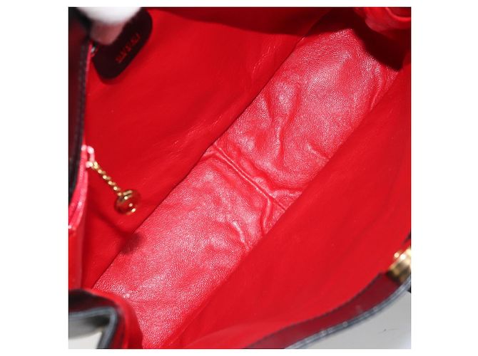 GUCCI Shoulder Bag Leather Black Gold 001 46 1641 - vista 16