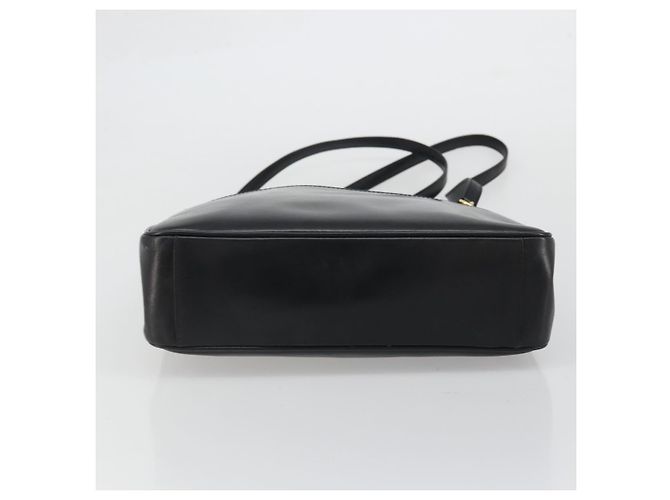 GUCCI Shoulder Bag Leather Black Gold 001 46 1641 - vista 9