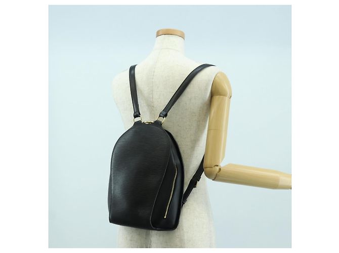 LOUIS VUITTON Epi Mabillon Backpack Black M52232 LV - vista 24