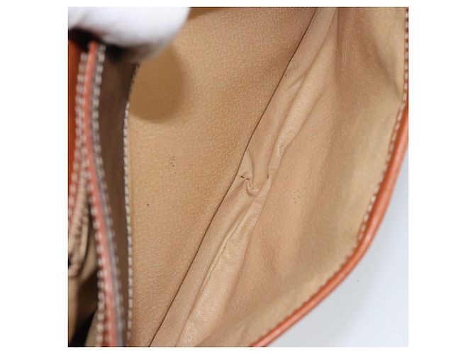 Céline CELINE Macadam Canvas Shoulder Bag PVC Leather Brown Gold - vista 23