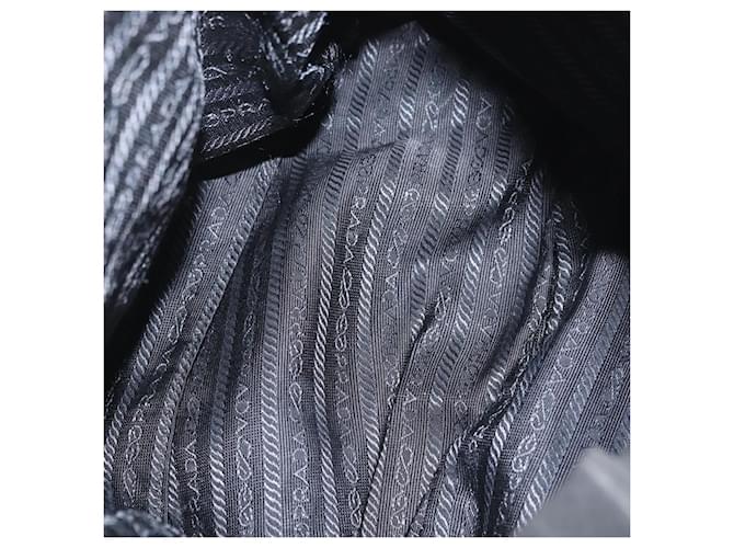 PRADA Rucksack Nylon Black Silver - Ansicht 11