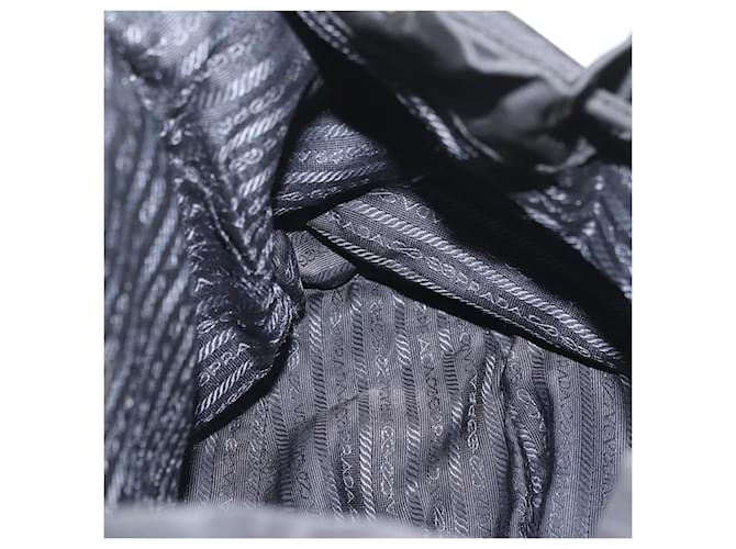 PRADA Rucksack Nylon Black Silver - Ansicht 22
